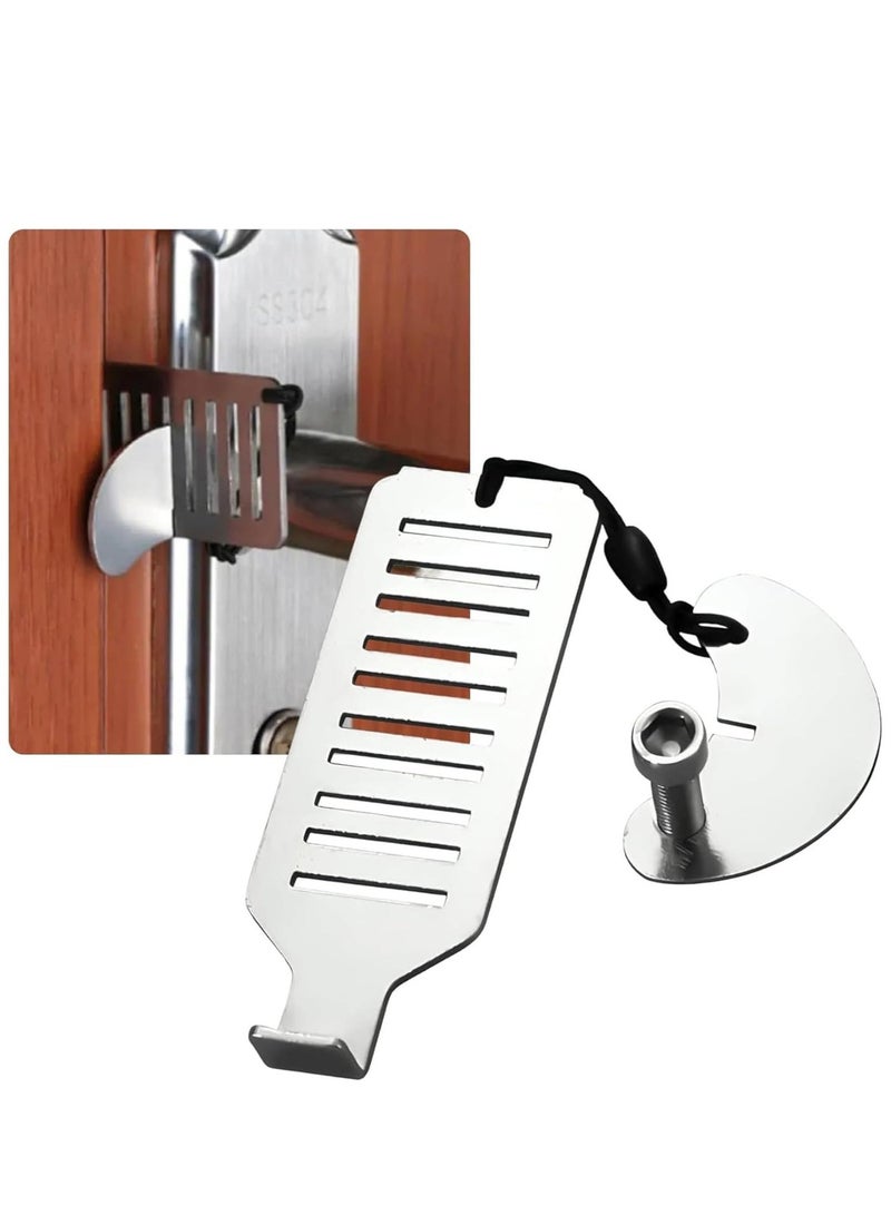 Joybos Stainless Steel Security Chain, Thickened Security Door Chain Lock, Door Anti-theft Latch, Suitable for Homes, Apartments, and Bedrooms - Image 1